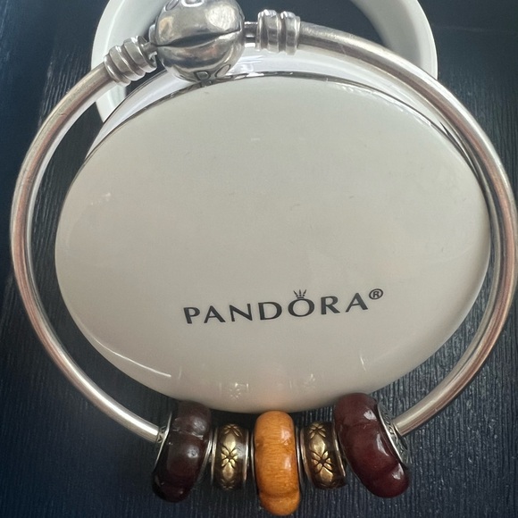 Pandora Ale 925 Authentic Bangle Bundle - Picture 3 of 3